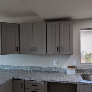 Superior Stone and Cabinet - Great installation on these new cupboards! - Cabinetry Near Me - Phoenix, Arizona Superior Stone and Cabinet - Great installation on these new cupboards! - Cabinetry Near Me - Phoenix, Arizona