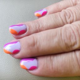 Beautiful work by Megan at Crown Royal Nail & Spa. !