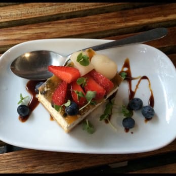 Bodhi Restaurant - My beautiful "Cheesecake", best cheesecake, ever, to die for!! - Vegetarian Near Me - Sydney, NSW
