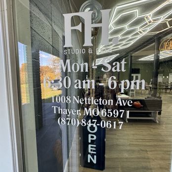 FH Studio And Cafe - Hours of operation - Tanning Near Me - Thayer, Missouri