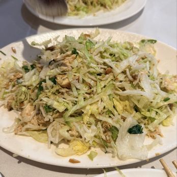 Tao Tao Cafe - Chicken salad (with extra hot mustard) - Chinese Near Me - Sunnyvale, California