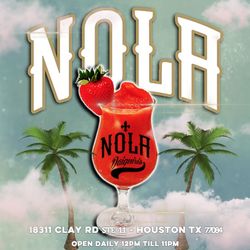 NOLA Daiquiris - (Barker Cypress Rd & Clay RD) Now Serving Crawfish...