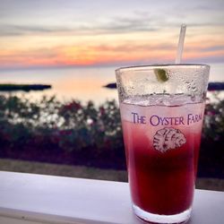 The Oyster Farm Seafood Eatery - Blueberry Mocktail of the day