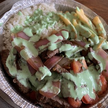 Golden Chicken II Peruvian - Lunch - lomo saltado carne. Great, just wish had more sauce from the dish. - Peruvian Near Me - Holbrook, New York