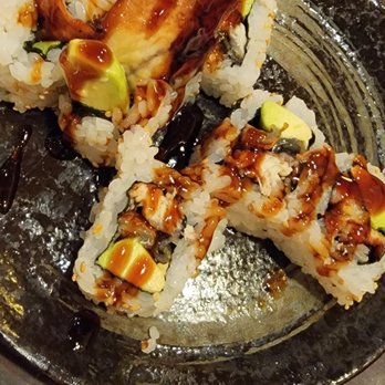 Hayatobi Sushi - Avocado eel roll - Sushi Bars Near Me - San Gabriel, California Hayatobi Sushi - Avocado eel roll - Sushi Bars Near Me - San Gabriel, California