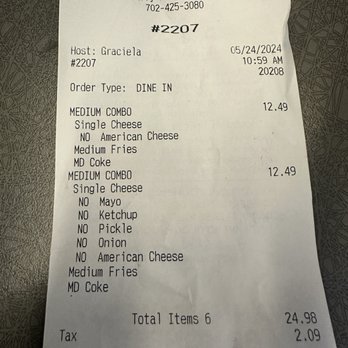 Wendy's - $27.07 for two meals - Fast Food Near Me - Las Vegas, Nevada Wendy's - $27.07 for two meals - Fast Food Near Me - Las Vegas, Nevada