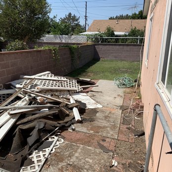 Jc Dumpster Rentals - Tore down pergola - Demolition Services Near Me - Los Angeles, California