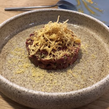 Houndstooth Restaurant - Wagyu tartare - New American Near Me - Benton Harbor, Michigan Houndstooth Restaurant - Wagyu tartare - New American Near Me - Benton Harbor, Michigan