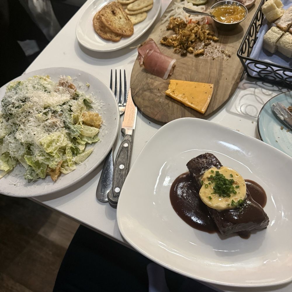 The Huntsman - Wagyu Denver steak and ceaser salad - 10/10 on both!! - New American Near Me - Tallahassee, Florida The Huntsman - Wagyu Denver steak and ceaser salad - 10/10 on both!! - New American Near Me - Tallahassee, Florida