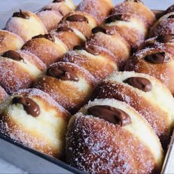 Creme filled donuts