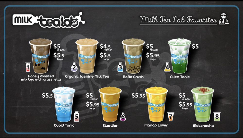 MILK TEA LAB 847 Photos & 623 Reviews Coffee & Tea 1972 Contra