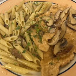Lunch special- chicken with mushrooms