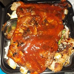 Guava ribs and Huli huli chicken Guava ribs and Huli huli chicken