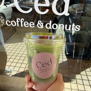 Ced Coffee & Donut - Strawberry double matcha - Coffee & Tea Near Me - Westminster, California Ced Coffee & Donut - Strawberry double matcha - Coffee & Tea Near Me - Westminster, California