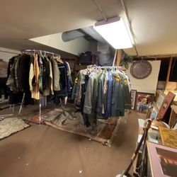Antiques On the Main - Feb 2021 upstairs has military jacket