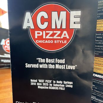 ACME Pizza - Good stuff - Pizza Near Me - Holly Springs, North Carolina