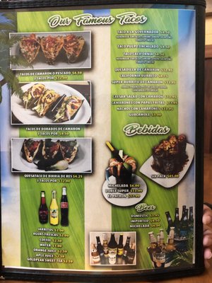 Menu photo 7 Mariscos Los Altos Tracy, CA