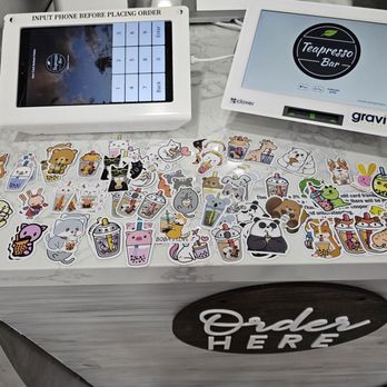 Teapresso Bar - Kaneohe - Stickers!!! - Bubble Tea Near Me - Kaneohe, Hawaii Teapresso Bar - Kaneohe - Stickers!!! - Bubble Tea Near Me - Kaneohe, Hawaii
