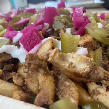 Shawarmaji - Chicken shawarma fries - Middle Eastern Near Me - Oakland, California