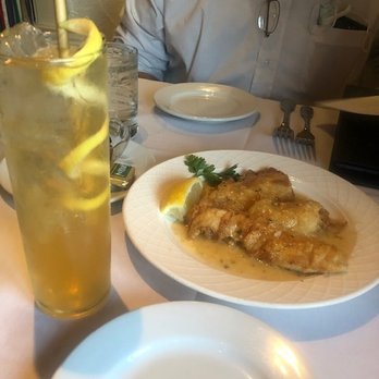 Fandango Restaurant - Sanddabs and a French 75 cocktail. - French Near Me - Pacific Grove, California