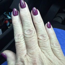 D'Luxe Nail - My beautiful nails after leaving D'Luxe nail salon done by Kelly!!!!!