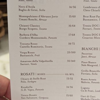 Il Pastaio di Eataly - Reds,whites,rose, sparkling - Pasta Shops Near Me - Dallas, Texas