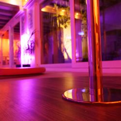 Cologne Pole Fitness - Evening classes with LED lights
