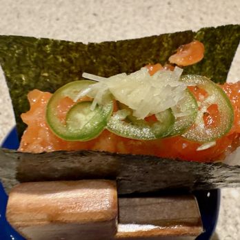 Nami Nori - Salmon Serrano - Sushi Bars Near Me - New York, New York