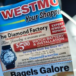 The Diamond Factory - Found a flimsy hand written note, 'SORRY, CLOSED.'  Saturday at 11:30, like the flyer suggested.  Professionalism is lost here.