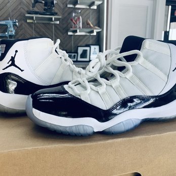 The Cobblers - Restored Jordan 11s - Shoe Repair Near Me - Miami, Florida The Cobblers - Restored Jordan 11s - Shoe Repair Near Me - Miami, Florida
