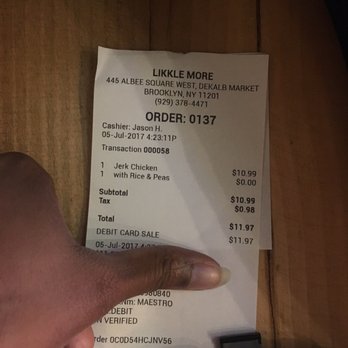 Likkle More Jerk - "Jerk" chicken - Caribbean Near Me - Brooklyn, New York Likkle More Jerk - "Jerk" chicken - Caribbean Near Me - Brooklyn, New York
