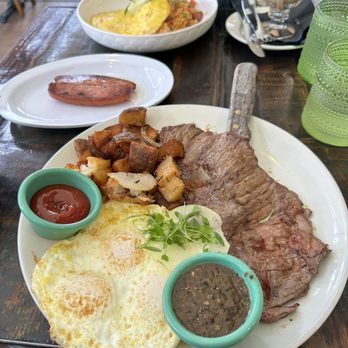 Farmer's Table - Breakfast steak and eggs. Super good. - New American Near Me - La Mesa, California