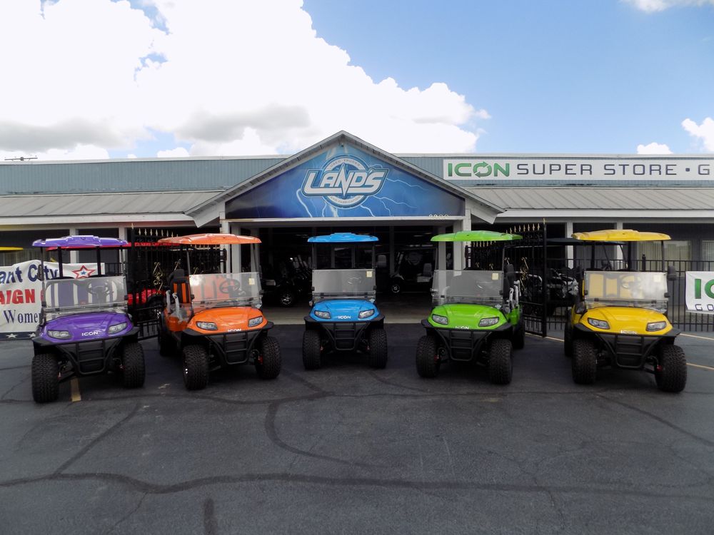 LAND’S GOLF CARTS 2900 James L Redman Pkwy, Plant City, Florida