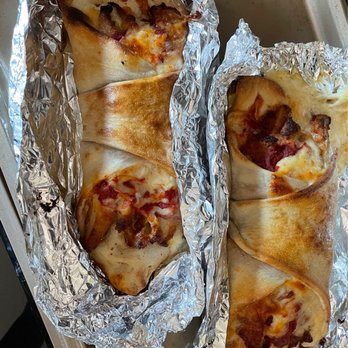Gio's Pizza & Restaurant - two burritos wrapped in foil - Pizza Near Me - East Islip, New York