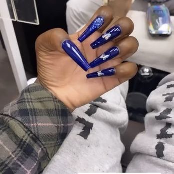 Chic Nails & Lashes - Gel X long coffin set - Nail Salons Near Me - Los Angeles, California Chic Nails & Lashes - Gel X long coffin set - Nail Salons Near Me - Los Angeles, California
