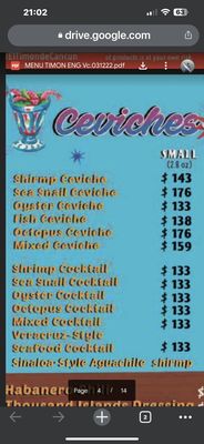 Menu photo 2 El Timón de Cancun ZH Cancún, ROO