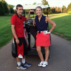 Prairie Green Golf Course - Me and my son golfing on a warm South Dakota afternoon.