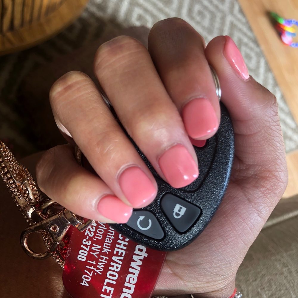 Powder manicure Powder manicure