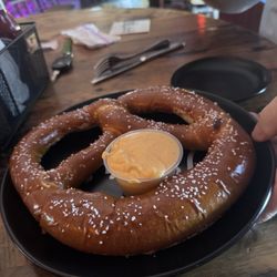 Louie's Landing Bar & Grill - Louie's big pretzel