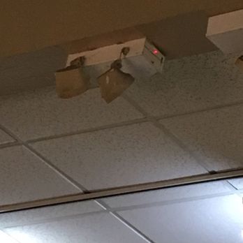 Golden Corral Buffet & Grill - Broken Emergency lights. Just hanging by wire. - American Near Me - Amarillo, Texas Golden Corral Buffet & Grill - Broken Emergency lights. Just hanging by wire. - American Near Me - Amarillo, Texas