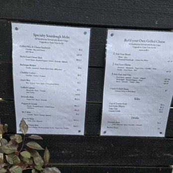 The Grilled Cheese Shack - Menu - Food Stands Near Me - Saugatuck, Michigan The Grilled Cheese Shack - Menu - Food Stands Near Me - Saugatuck, Michigan