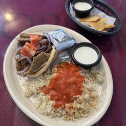 Gyros Plate Dinner