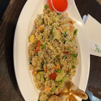 Noodle 21 - Veggie Fried Rice and Crab Ragoons - Japanese Near Me - Branson, Missouri