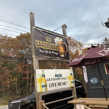 Lager Haus - Outside sign - Chicken Wings Near Me - Tafton, Pennsylvania