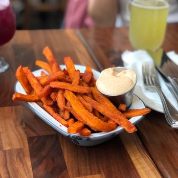 Cafe Flora - Yam Fries - Vegetarian Near Me - Seattle, Washington Cafe Flora - Yam Fries - Vegetarian Near Me - Seattle, Washington