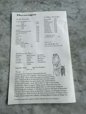 Menu photo 1 Rose's Cafe San Francisco, CA Menu photo 1 Rose's Cafe San Francisco, CA
