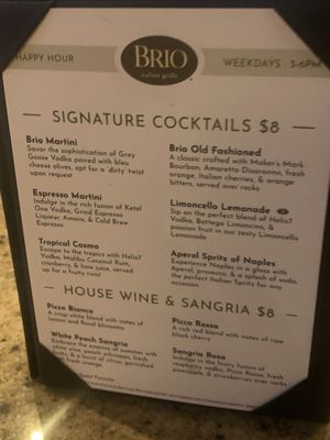 Menu photo 6 Brio Italian Grille Southlake, TX Menu photo 6 Brio Italian Grille Southlake, TX