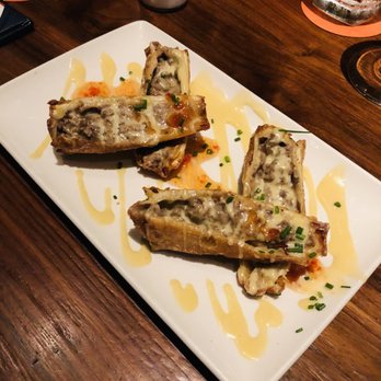 Del Frisco's Grille - Cheesesteak eggrolls - Steakhouses Near Me - Plano, Texas Del Frisco's Grille - Cheesesteak eggrolls - Steakhouses Near Me - Plano, Texas