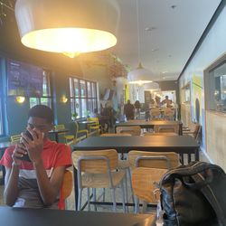 Sonia's Kreyol Kitchen - Inside seating of Blodgett Hall