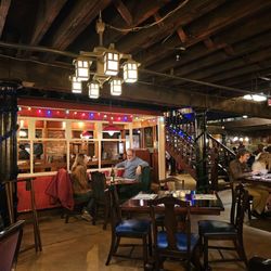 The Old Spaghetti Factory - Front dining room and trolley car